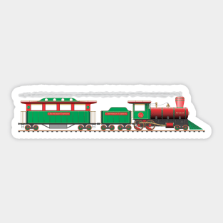 Santa's Christmas Express Sticker